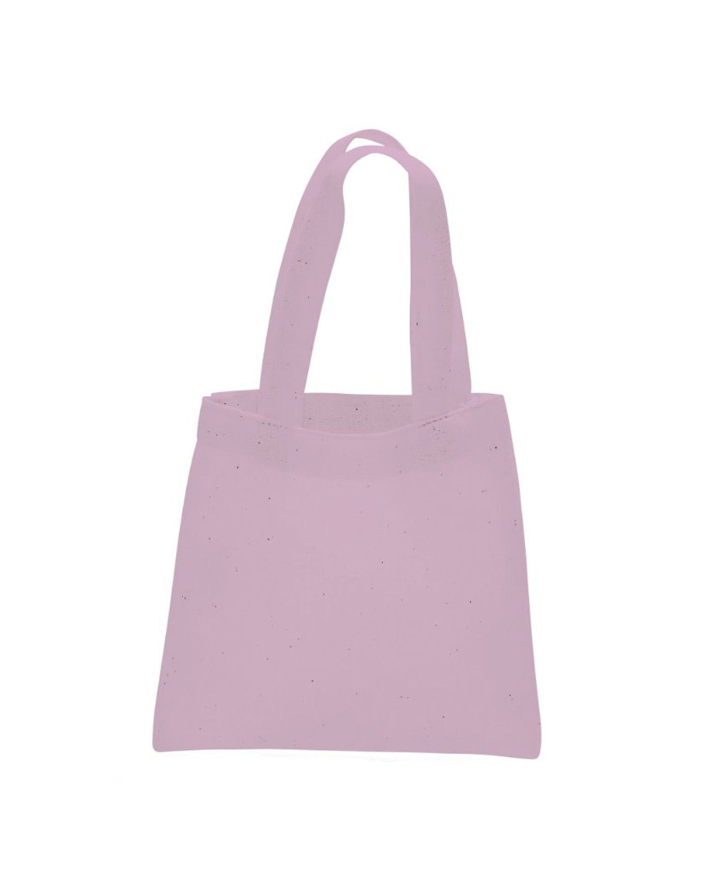 Pink tote bag on a white background