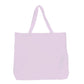 Light purple tote bag on a white background